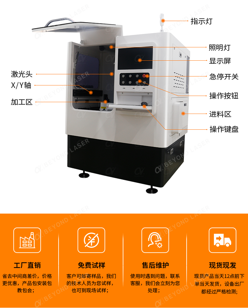 红外皮秒激光切割机-结构.png